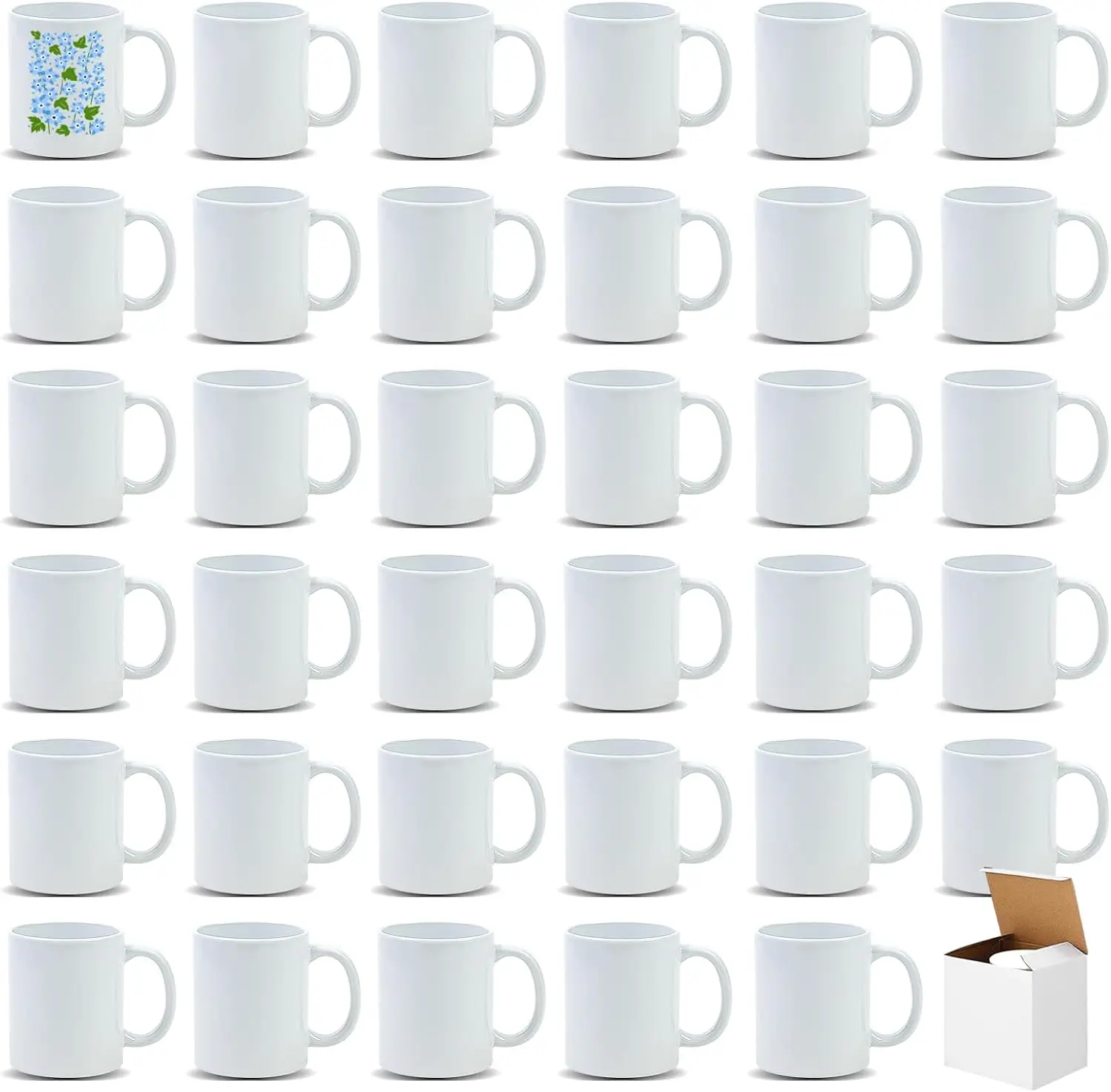 Sublimation Mug White - Кружки для сублимации 11 унций, заготовки