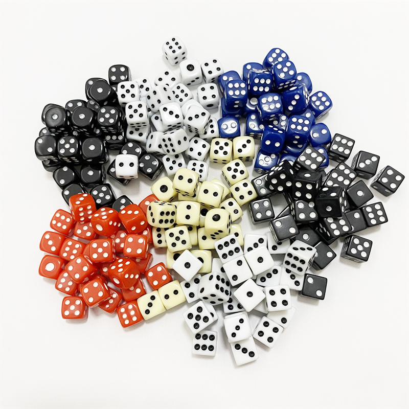 Puzzle Blank White - 50 шт., 10 мм, акриловые квадратные