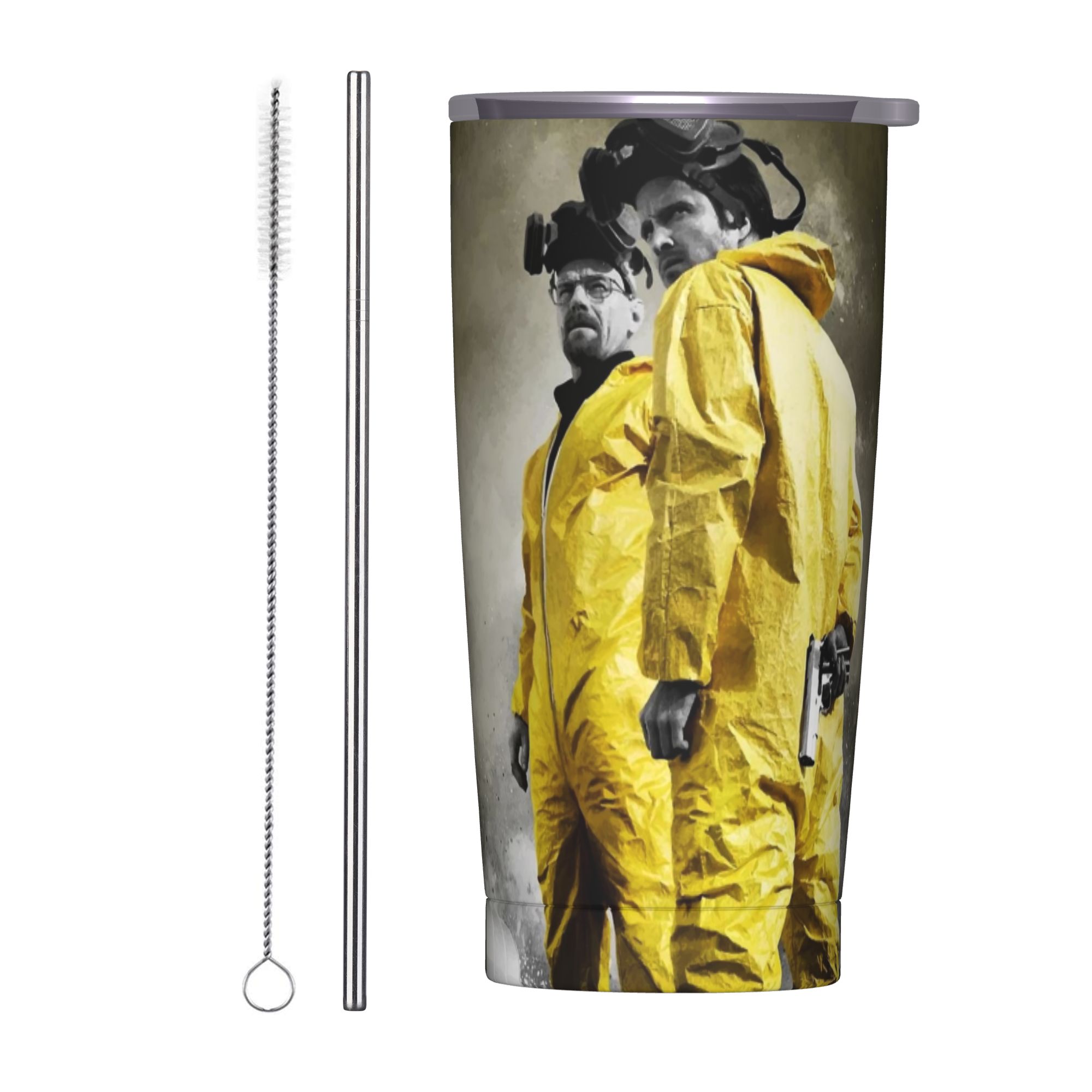 Tumbler 20Oz White - Термокружка Breaking Bad с вакуумной изоляцией,