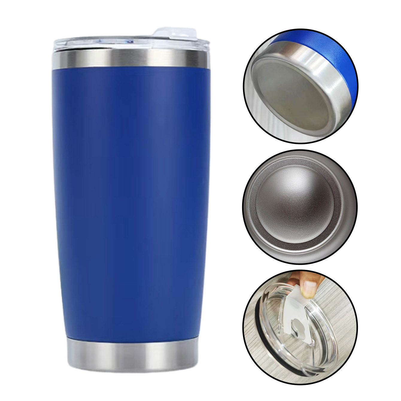 1 штука, 20 унций (590 мл), те – обзор и цена Water Bottle Blank