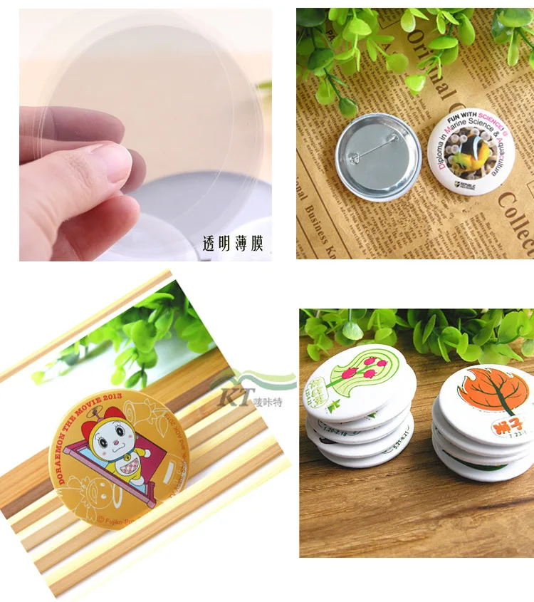 100 шт. заготовок для значков- – обзор и цена Button Badge Blank