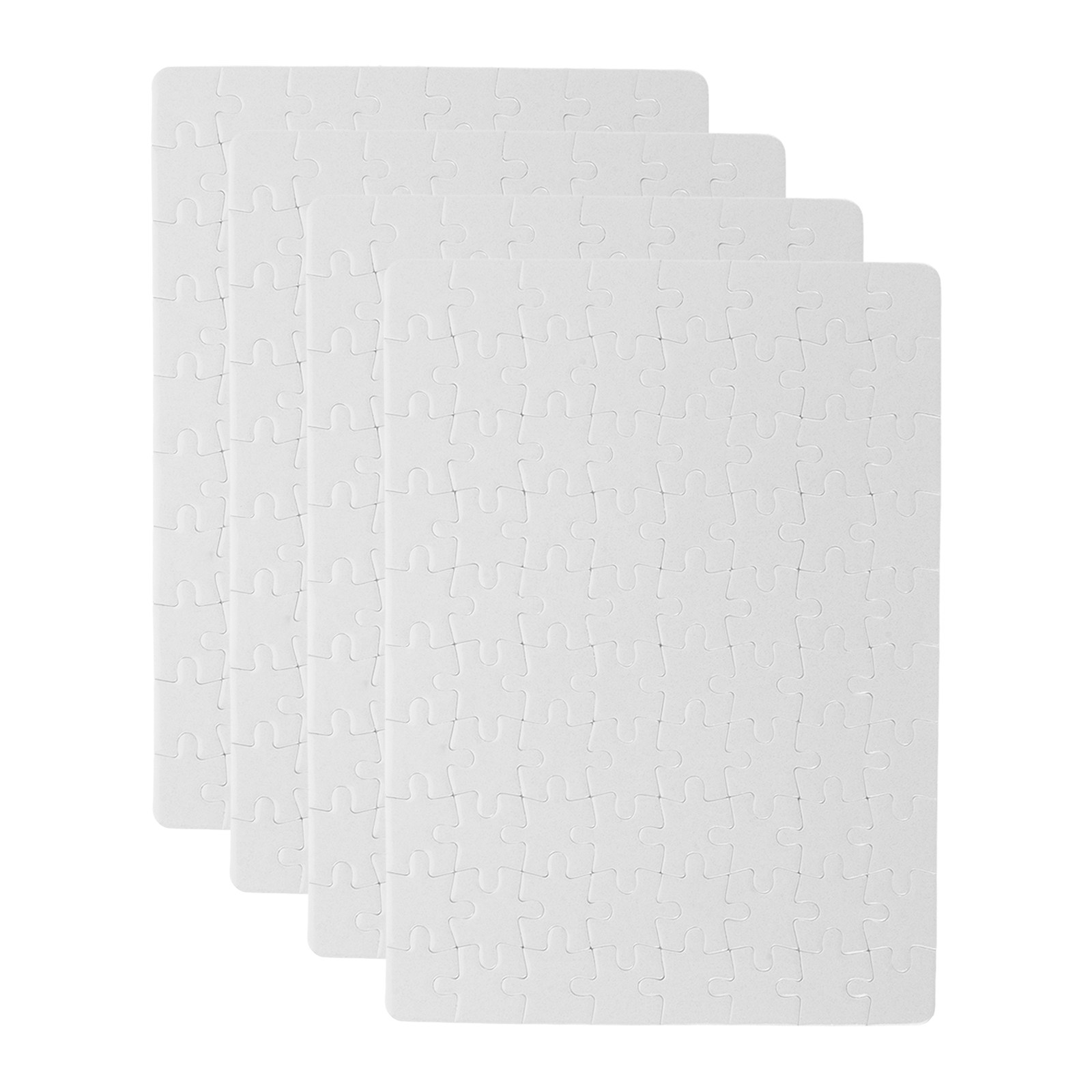 4 листа заготовок для сублимац – обзор и цена Puzzle Blank White
