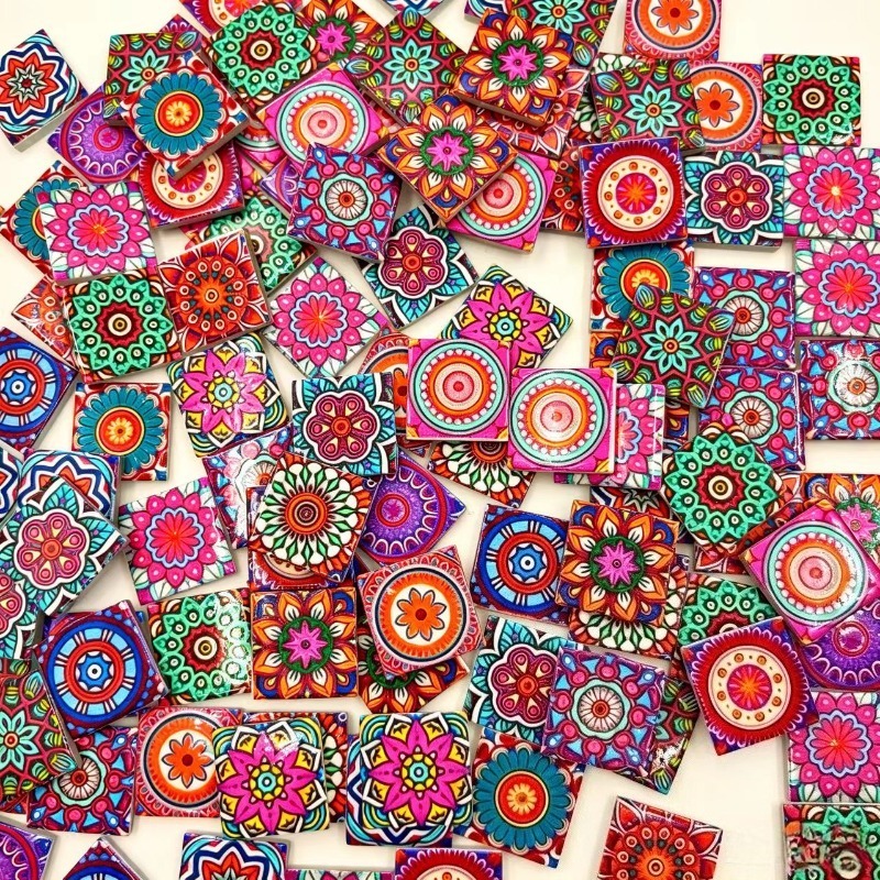 Керамическая мозаика с принтом – обзор и цена Ceramic Tile Blank