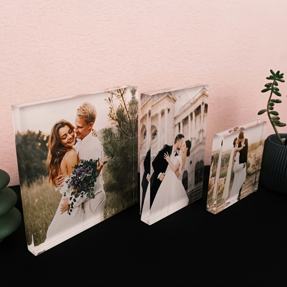 Персонализированный акриловый  – обзор и цена Photo Acrylic Block
