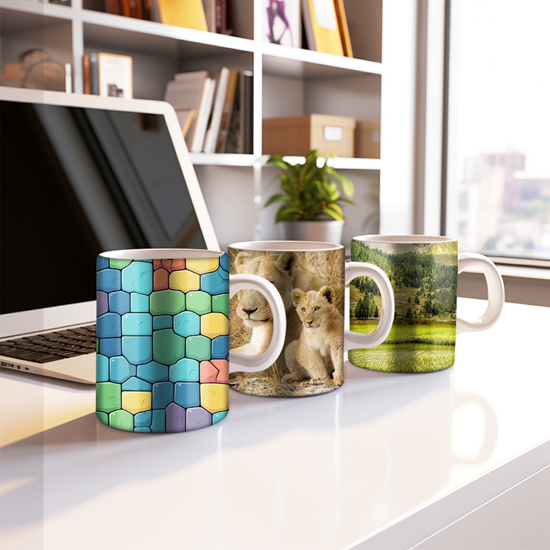 50/100 шт. сублимационные терм – обзор и цена Sublimation Mug White