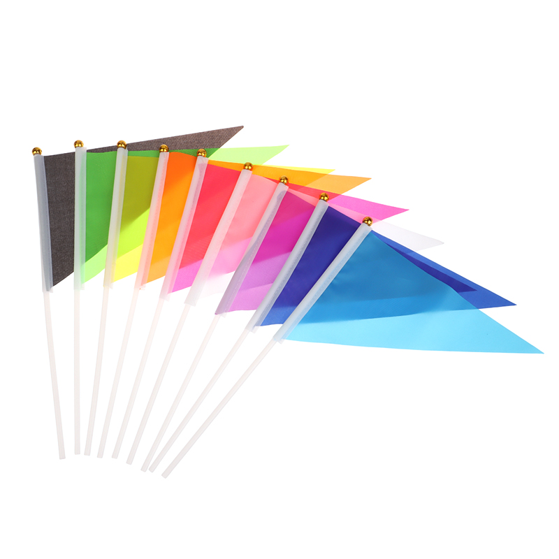 10 шт. красочные треугольные ф – обзор и цена Yard Sign Blank