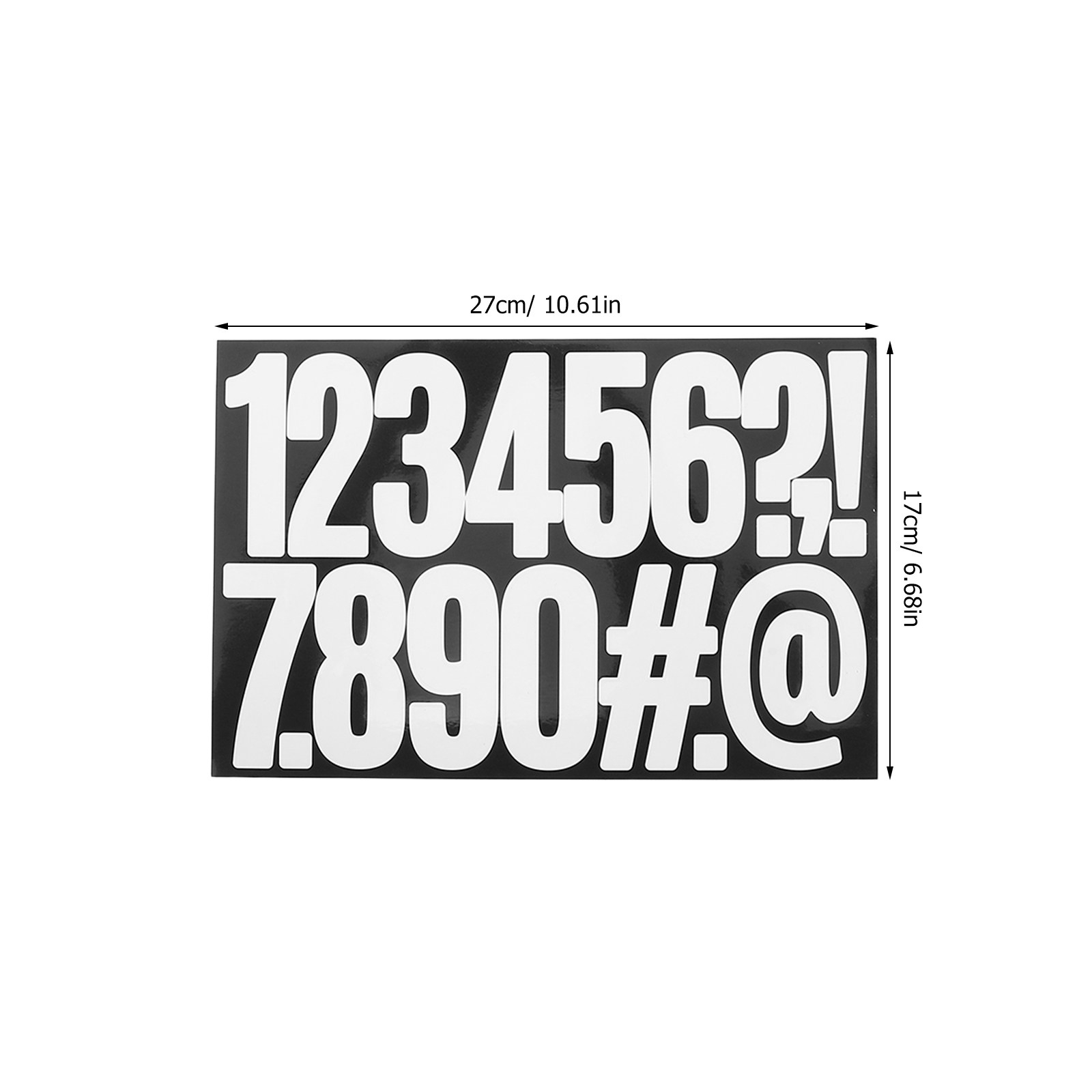 15 листов больших белых самокл – обзор и цена Yard Sign Blank