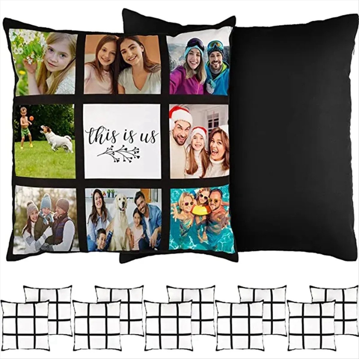 ABNH 6 шт. сублимационная пуст – обзор и цена Pillow Cover Sublimation