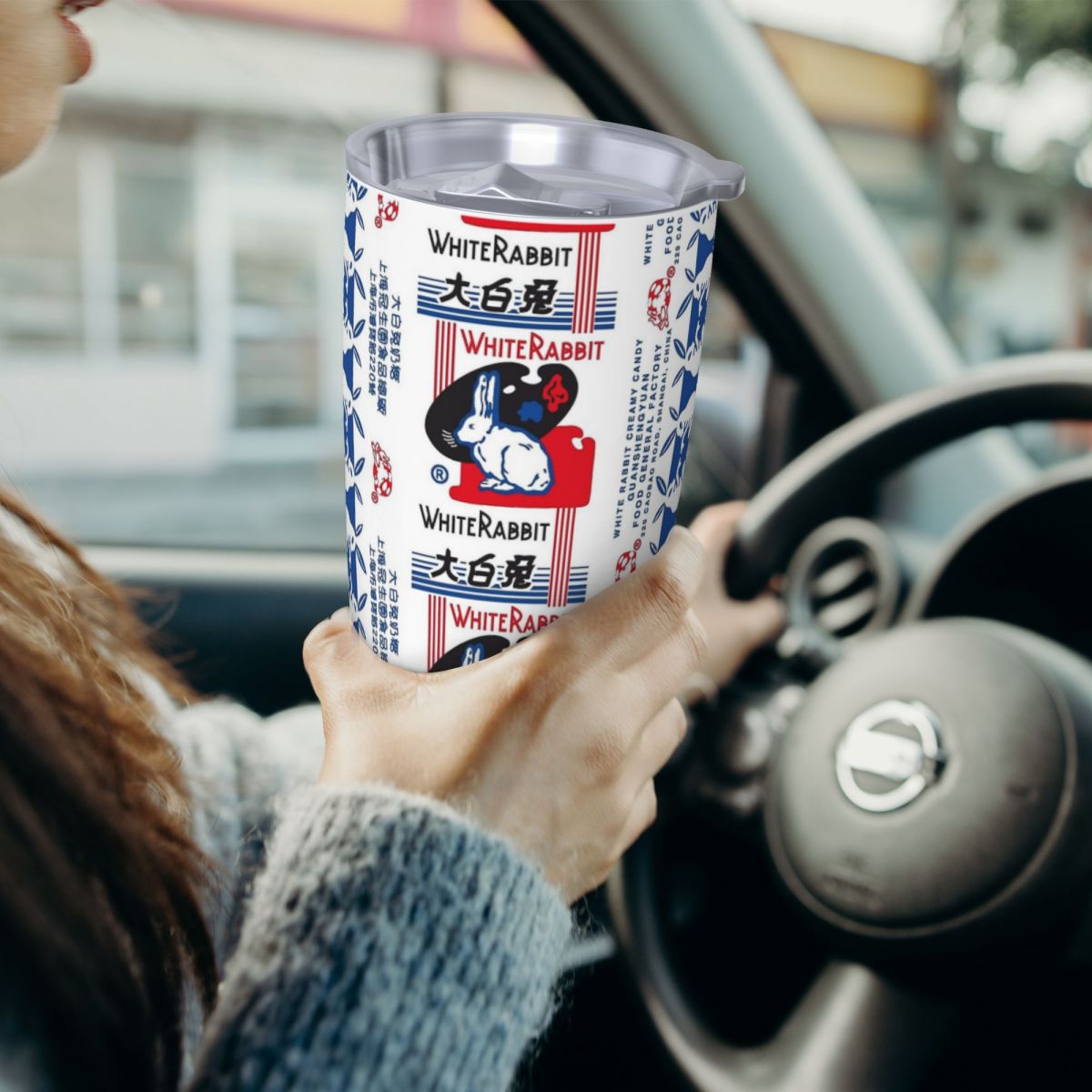 Белый кролик, конфеты, стакан  – обзор и цена Tumbler 20Oz White