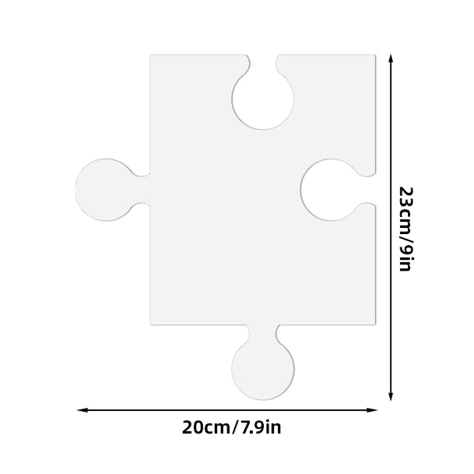 Белые картонные заготовки для  – обзор и цена Puzzle Blank White