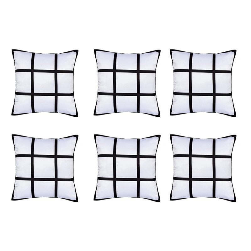 Набор из 6 заготовок для субли – обзор и цена Pillow Cover Sublimation