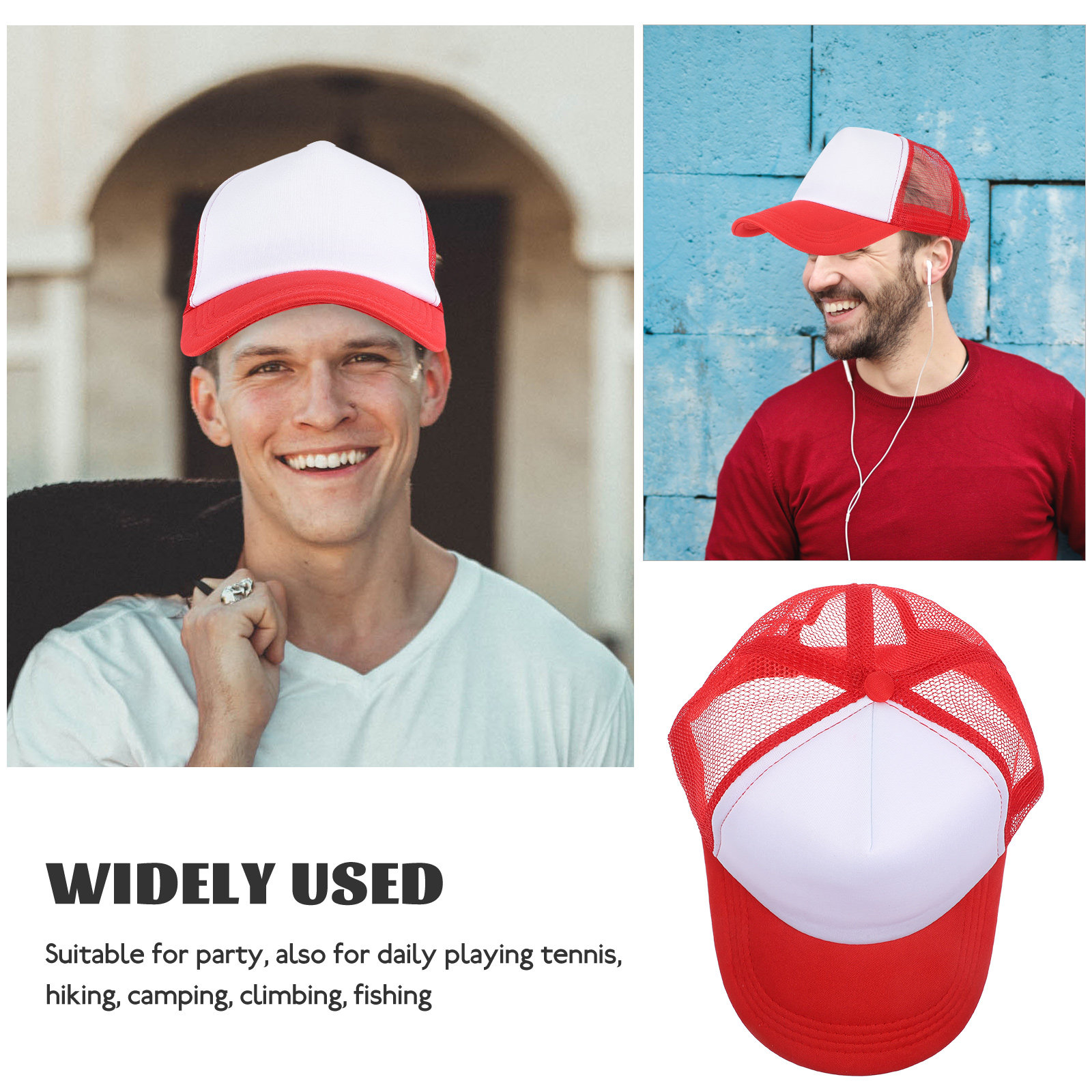 10 шт. пустых сетчатых бейсбол – обзор и цена Hat Sublimation Blank