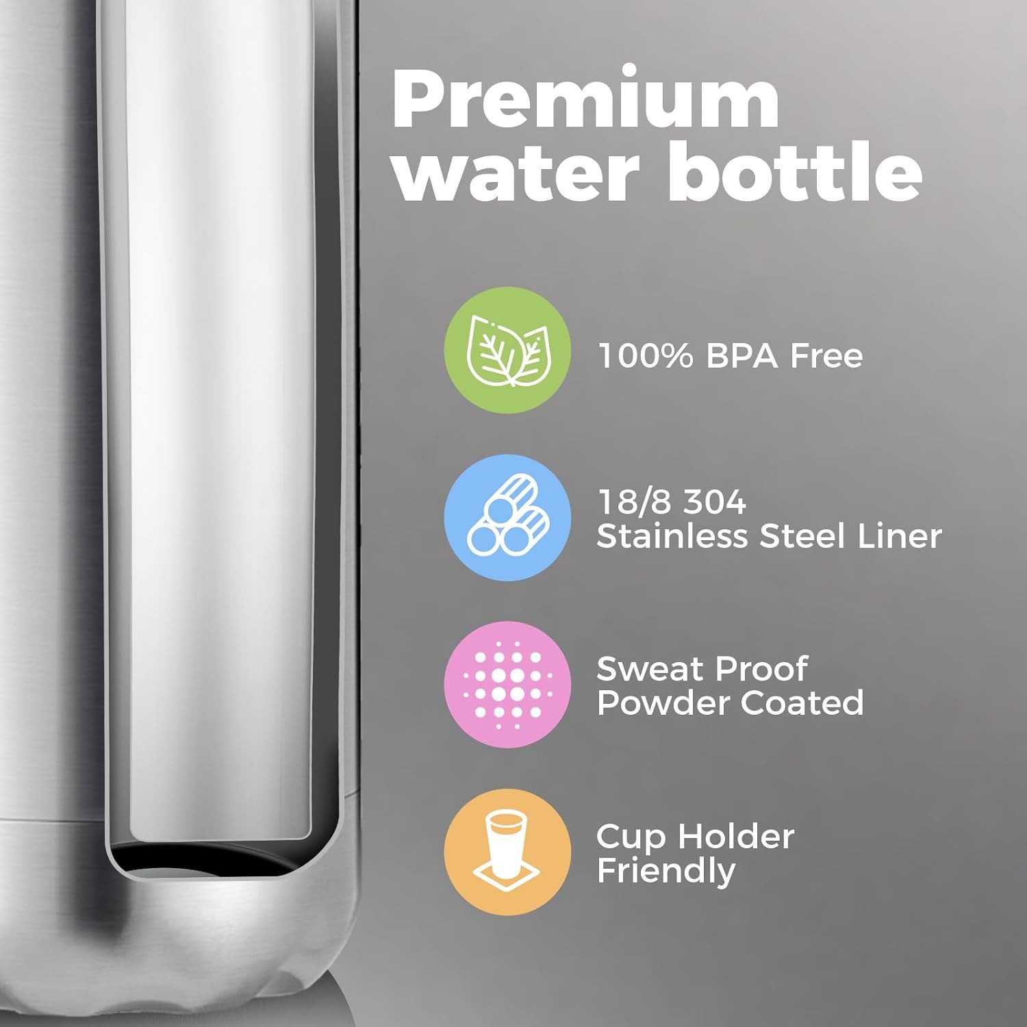 Спортивная термобутылка для во – обзор и цена Water Bottle Blank