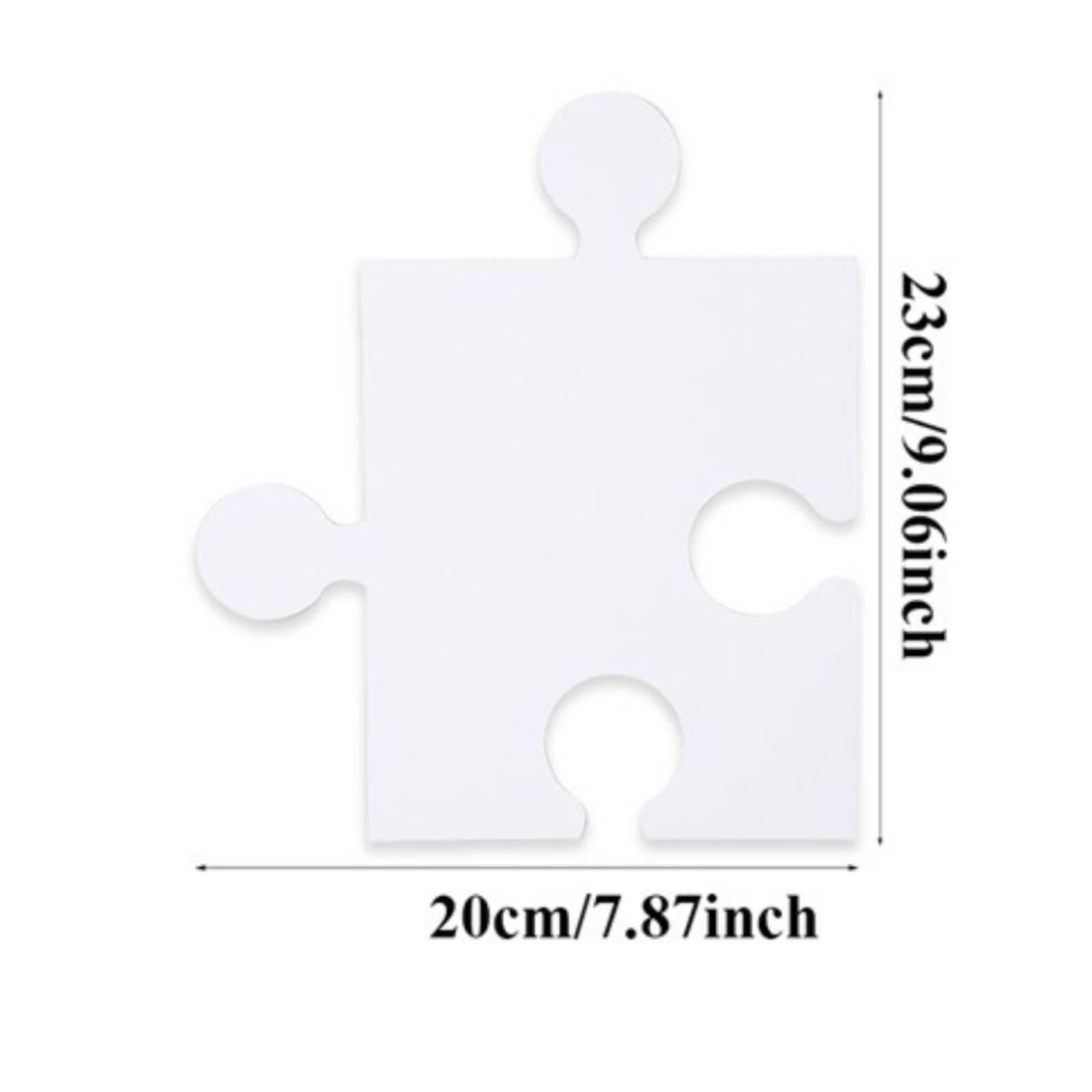 30 шт. пустых элементов пазла  – обзор и цена Puzzle Blank White