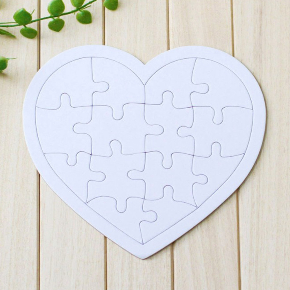 Набор из 4 заготовок для раскр – обзор и цена Puzzle Blank White